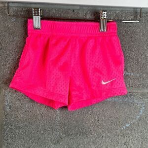 Nike Outdoor Shorts Pink Girls 1-2 Years